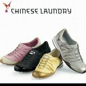 New Chinese Laundry Satin Sneakers